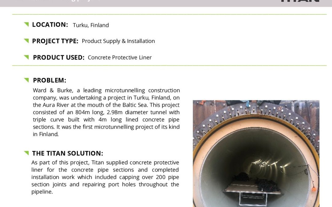 Finland-tunnel- | Titan Environmental