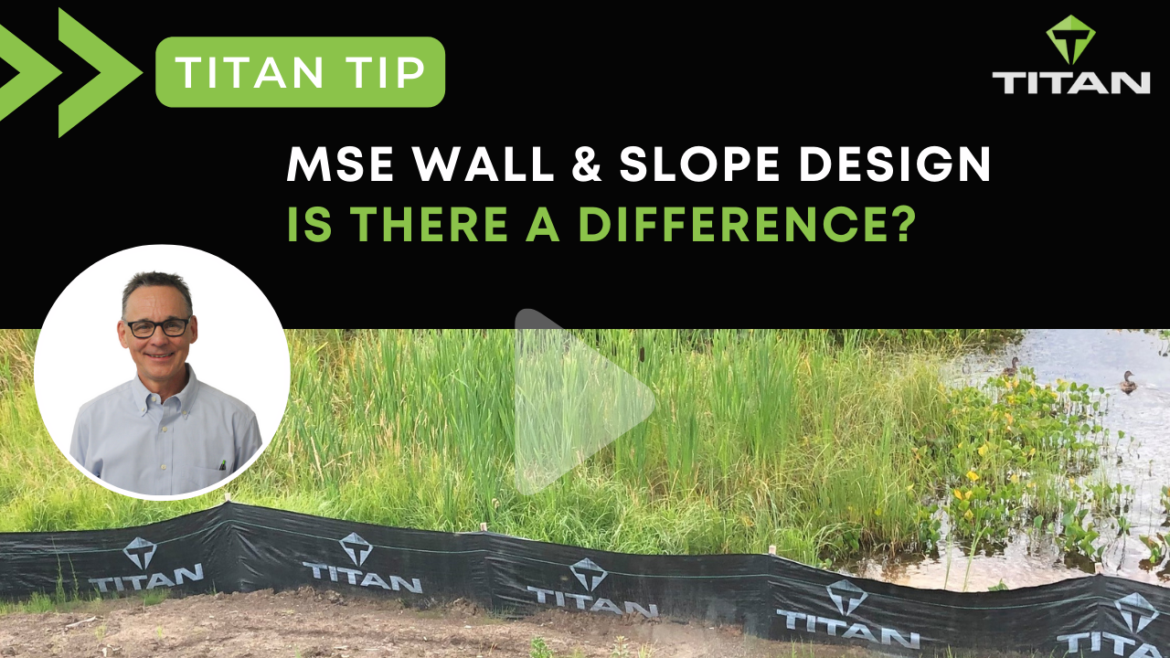 Titan Tip - MSE wall Design
