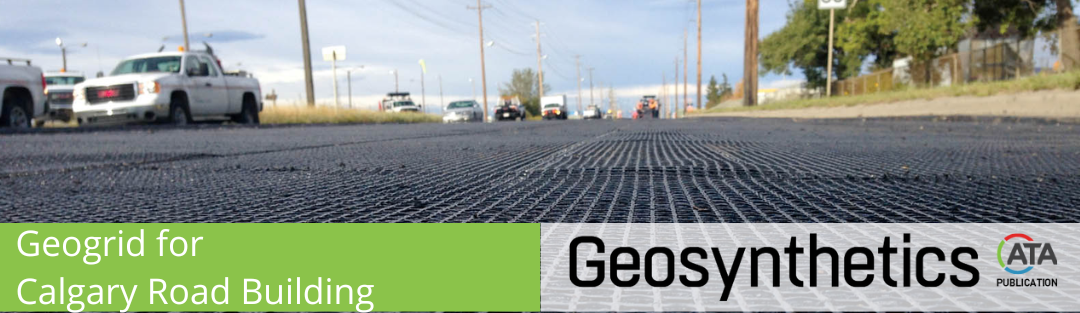 Geogrid for Calgary Road Building