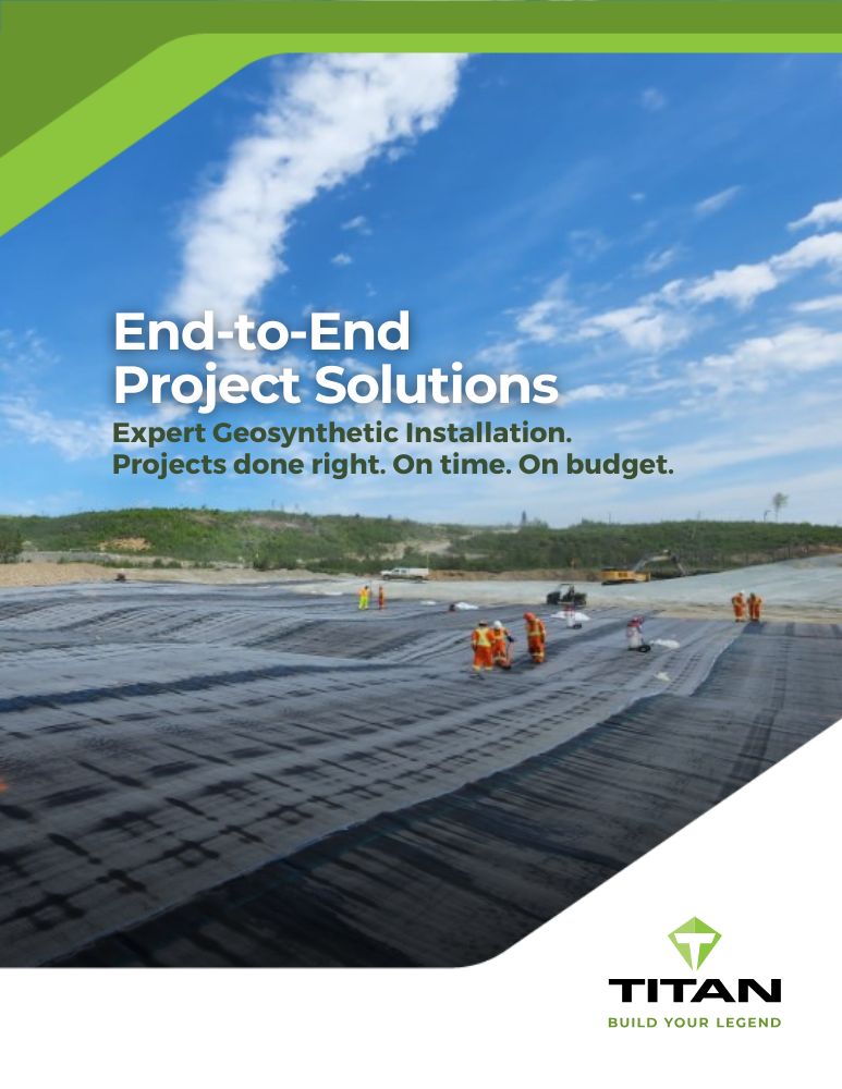 Geosynthetic Installation Services | Titan Environmental