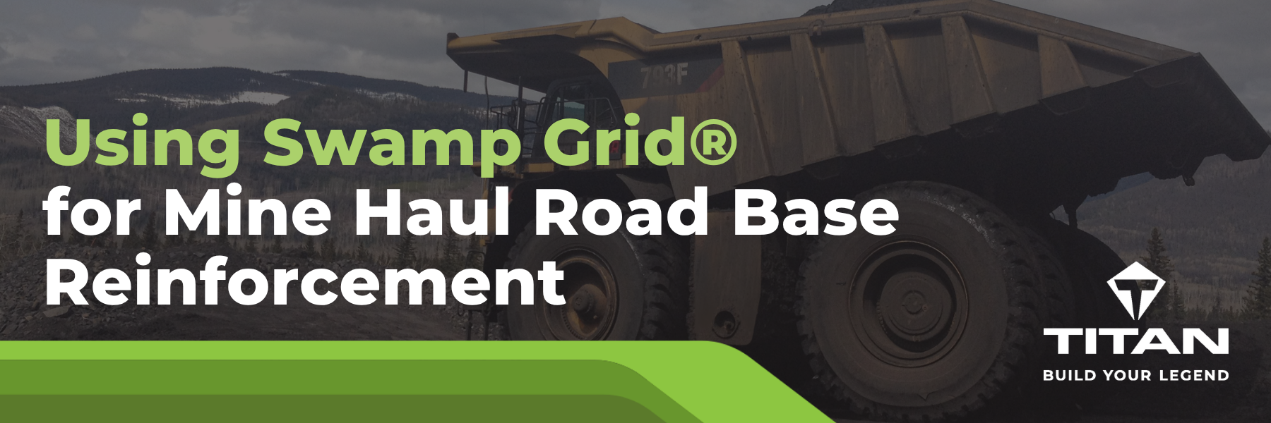 Using Swamp Grid® for Mine Haul Road Base Reinforcement: A Smarter, Lower‑Carbon Approach