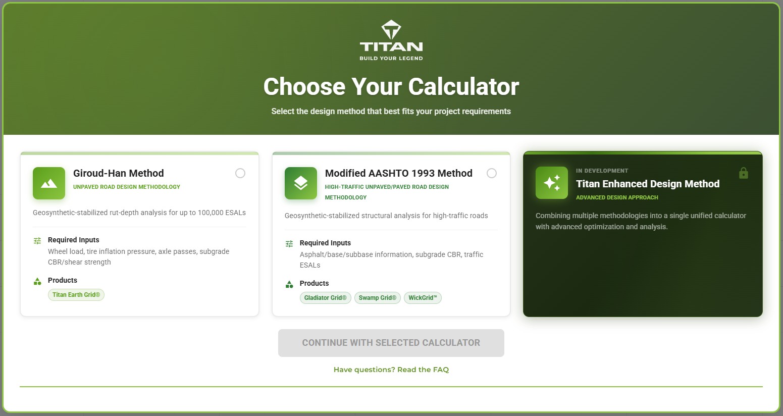 GeogridRoadCalc