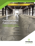 Geosynthetics Fabrication Brochure Cover Art